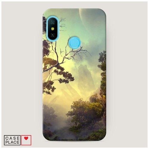 фото Чехол пластиковый xiaomi mi a2 lite джунгли case place