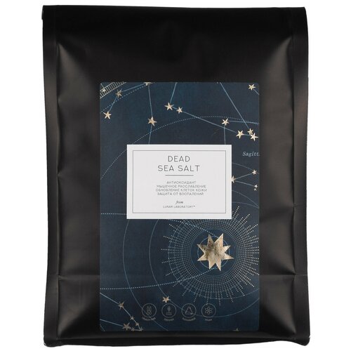 Lunar Lab, Соль Мертвого моря, DEAD SEA SALT, пакет 2 кг