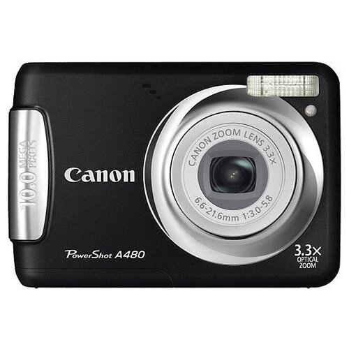 Фотоаппарат Canon PowerShot A480 черный 1195000₽