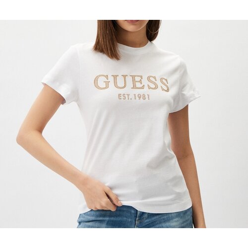 Футболка GUESS, размер S, белый