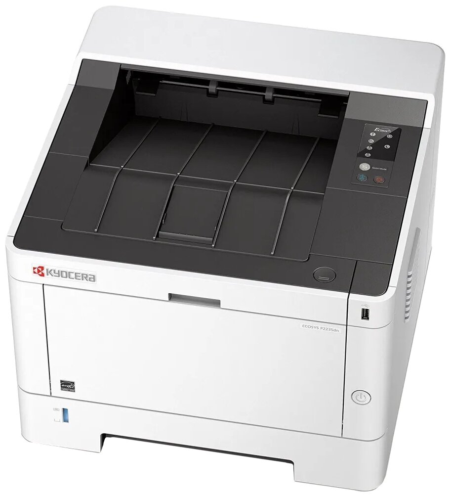 Принтер лазерный Kyocera Ecosys P2235dn (1102RV3NL0) A4 Duplex Net черный — фото 1