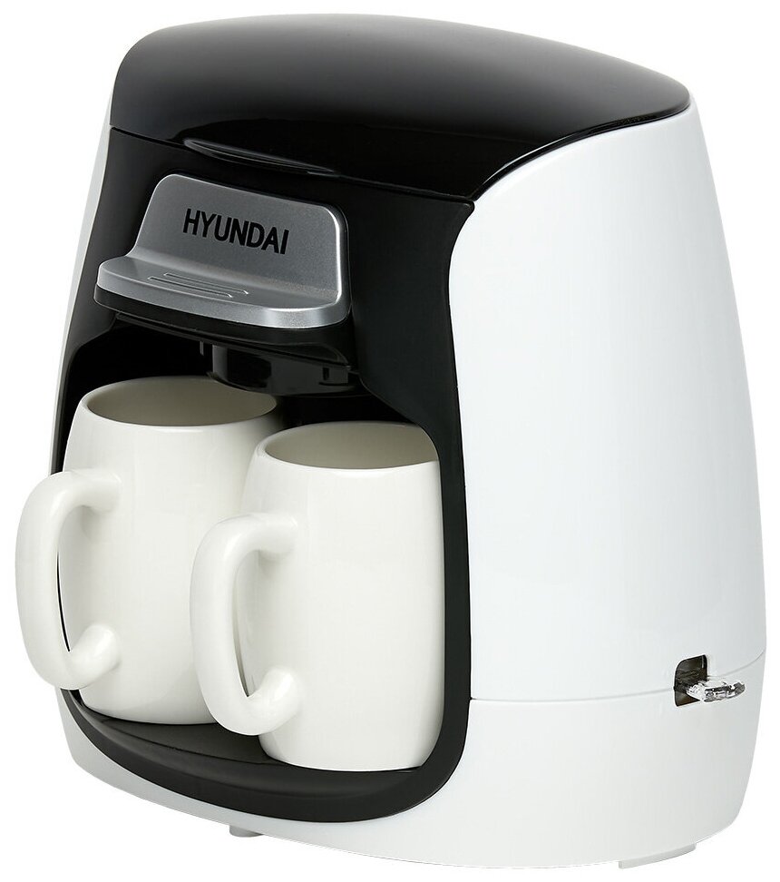 Кофеварка капельная Hyundai HYD-0204 500Вт белый