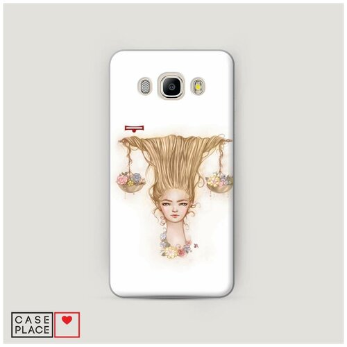 фото Чехол пластиковый samsung galaxy j5 2016 весы прическа case place