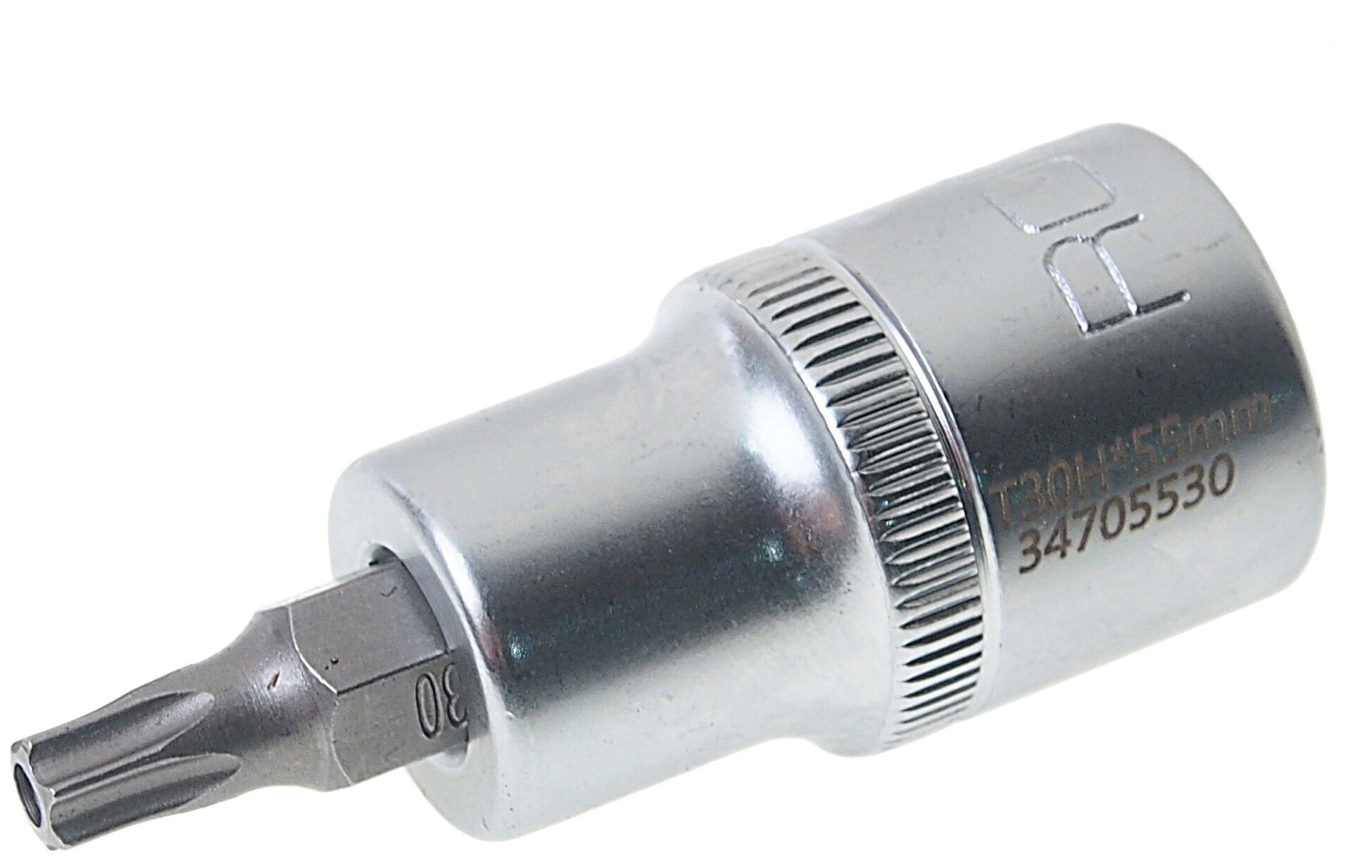 Головка-бита TORX T30 с отверстием 1/2" (L-55мм) ROCKFORCE