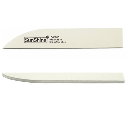 Пилка SunShine WHITE скошенная 100/180