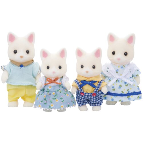 Игровой набор Sylvanian Families Семья шёлковых кошек 3143/4175