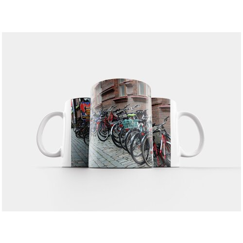 фото Кружка "велосипеды, финляндия, студент" 320 мл lotsprints