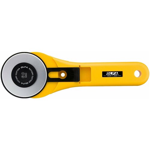 Дисковый нож, диаметр 60 мм желтый * 60 мм OLFA RTY-3/G olfa 60 мм специальное круговое лезвие ol rb60 1
