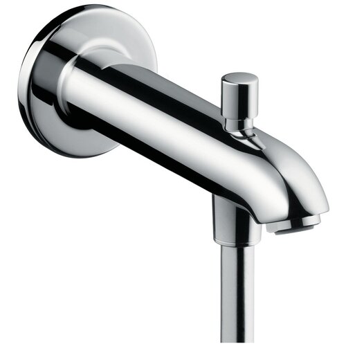 Излив hansgrohe на ванну E 228 с переключателем на душ 13424000, хром