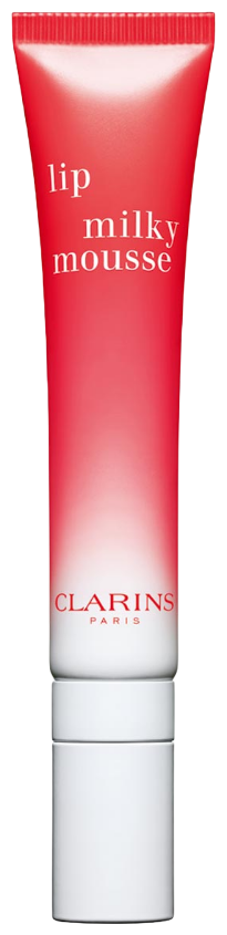 Clarins Кремовый блеск для губ Lip Milky Mousse, 01 milky strawberry