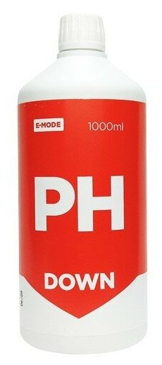 Регулятор кислотности E-MODE pH Down 1 л - фотография № 5