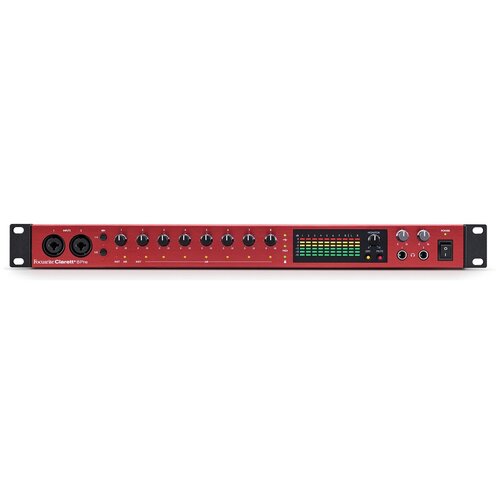 FOCUSRITE Clarett+ 8Pre интерфейс, 18 входов/20 выходов