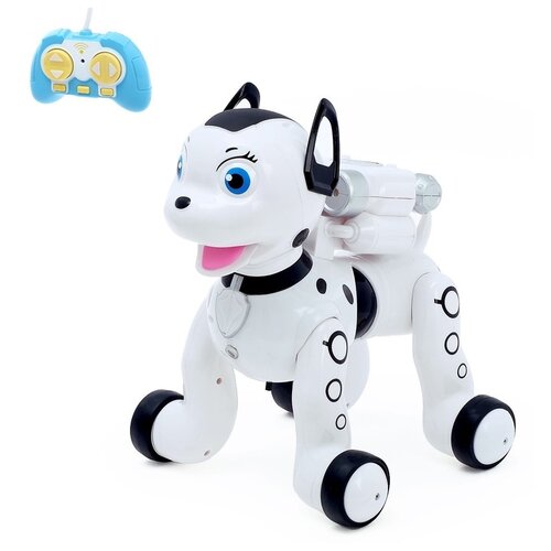 Робот Aei Cheng Робо-пёс, белый/черный аст метро 2035 преданный пес