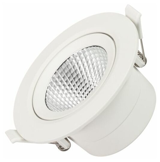 032867 Светильник LTD-POLAR-TURN-R105-10W Warm3000 (WH, 36 deg, 230V) (Arlight, IP20 Пластик, 3 года)