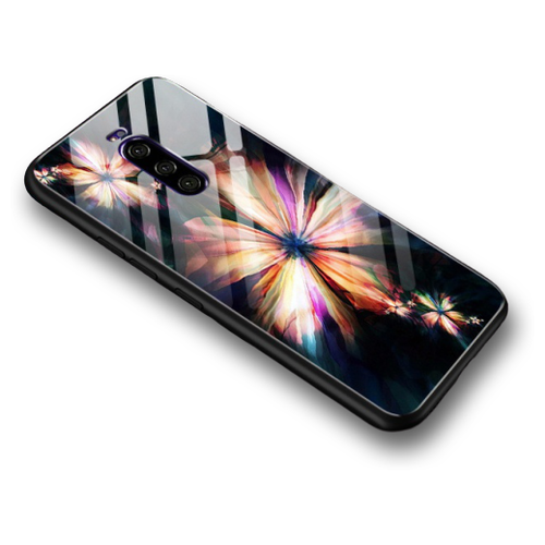 фото Панель-чехол-накладка mypads для redmi note 8 из мягкого силикона с красивым расписным 3d рисунком «тематика цветок»