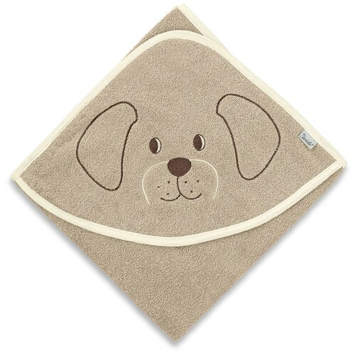 Полотенце детское с капюшоном Sterntaler махровое 80x80 собачка Hanno 2448₽
