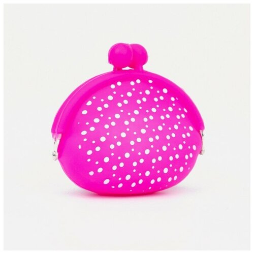 фото Кошелёк на фермуаре, цвет фуксия noname