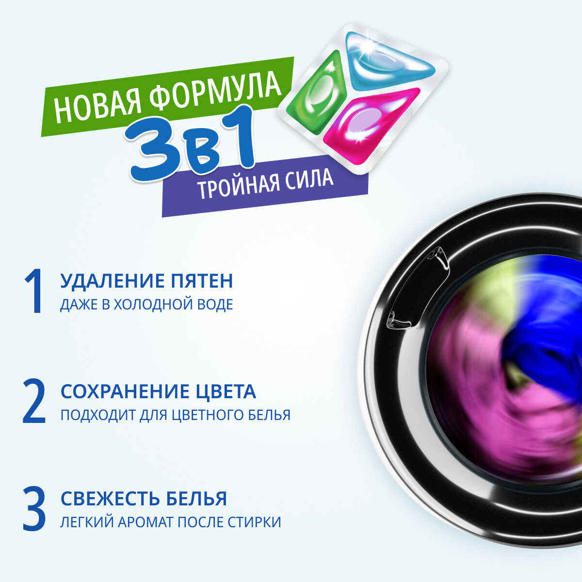 Bimax Капсулы для стирки IQ Technology Color Сила цвета 35 шт пакет