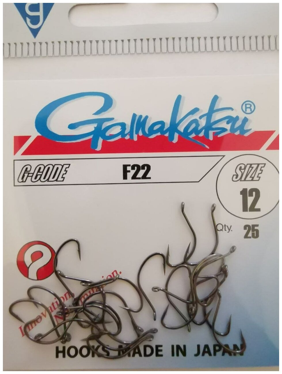 Крючок Gamakatsu Hook F22 №12