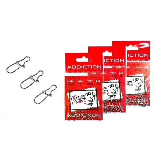 фото Extreme fishing, карабин, арт.55-01, №2, 10шт.