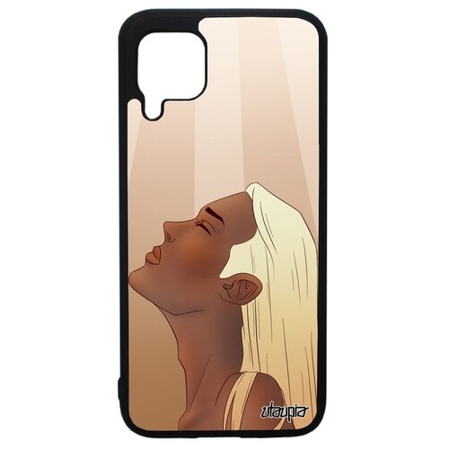 фото Защитный чехол на телефон // huawei p40 lite // "надежда" аниме портрет, utaupia, бежевый