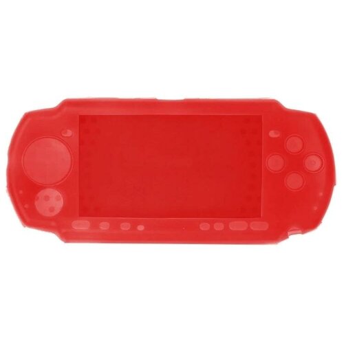 Защитный силиконовый чехол Silicon Case для PSP 2000\3000 Красный (PSP) защитный силиконовый чехол silicon case для psp 2000 3000 красный psp