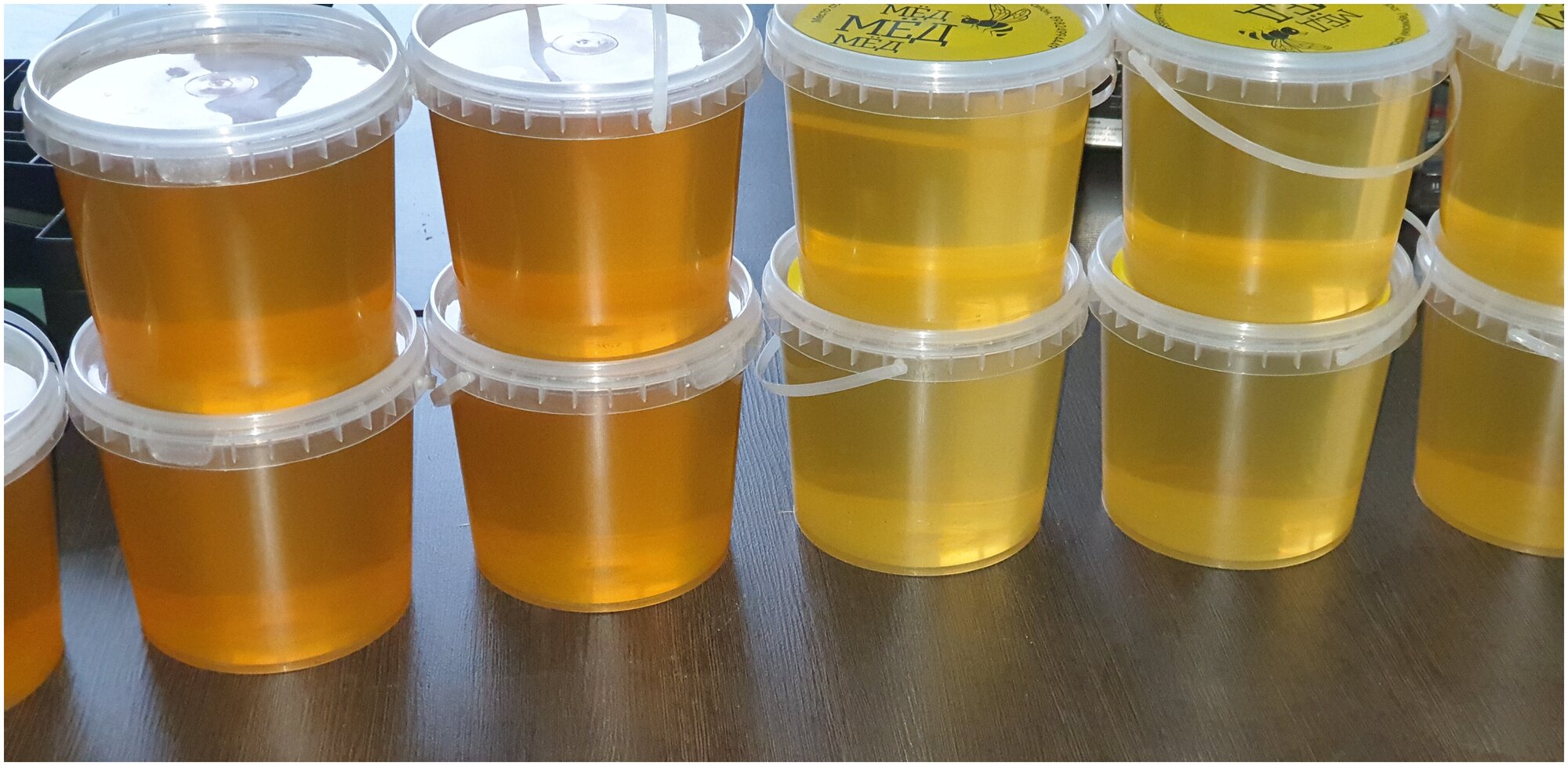 мёд цветочный разнотравье 1 литр.(1.4 кг.) - фотография № 3