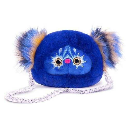 Лориколори Мягкая игрушка-сумочка «Лори Тоши», цвет синий