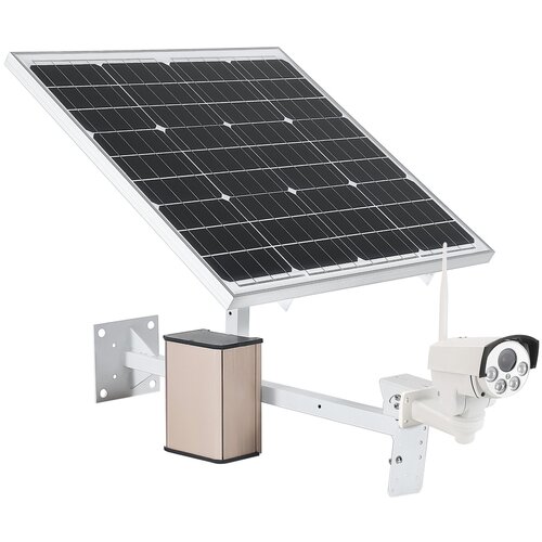 Link Solar NC47G-60W-40AH - Комплект 3G/4G камеры на солнечных батареях, камера видеонаблюдения на солнечной батарее подарочная упаковка