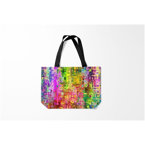 фото Сумка-шоппер / 46х35 см / casual / все системный сбой burnettie