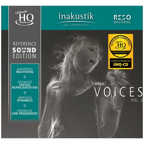 пластинка inakustik 01675021 great voices vol ii 2lp Виниловая пластинка Inakustik 01675081 Great Voices, Vol. III (2LP)