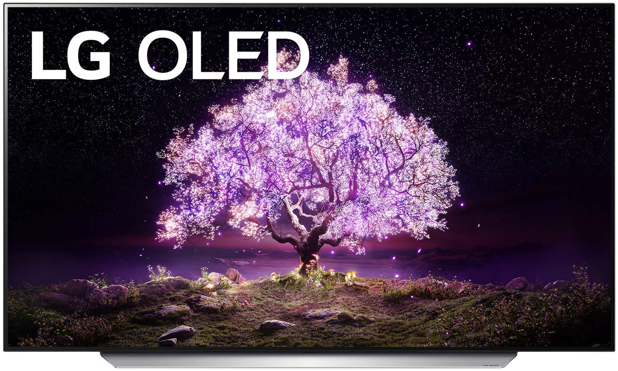 83" Телевизор LG OLED83C1RLA HDR (2021), космический черный