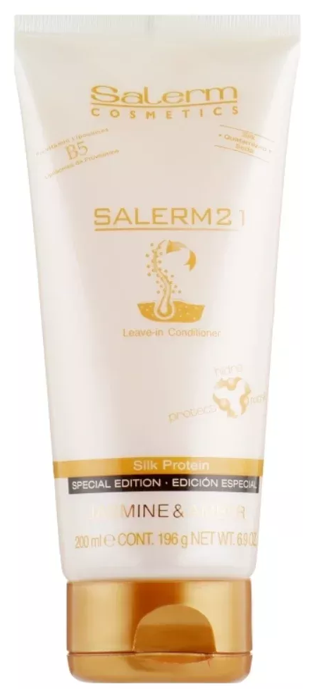 Salerm Cosmetics кондиционер для волос Salerm 21 Jasmine & Amber с ароматом жасмина и амбры, 200 мл