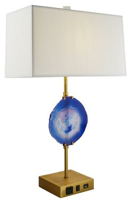 Настольная лампа Blue Agate Table Lamp