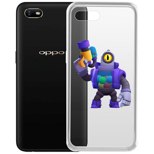 фото Чехол-накладка clear case brawl stars-рико для oppo a1k/realme c2 krutoff group