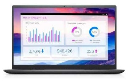 Ноутбук Dell Vostro 5410 Core i5 11300H8Gb256Gb SSD14 FullHDLinux Titan Gray