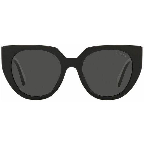 PRADA Солнцезащитные очки Prada PR 14WS 09Q5S0 Black/talc [PR 14WS 09Q5S0] сланцы prada 3901319