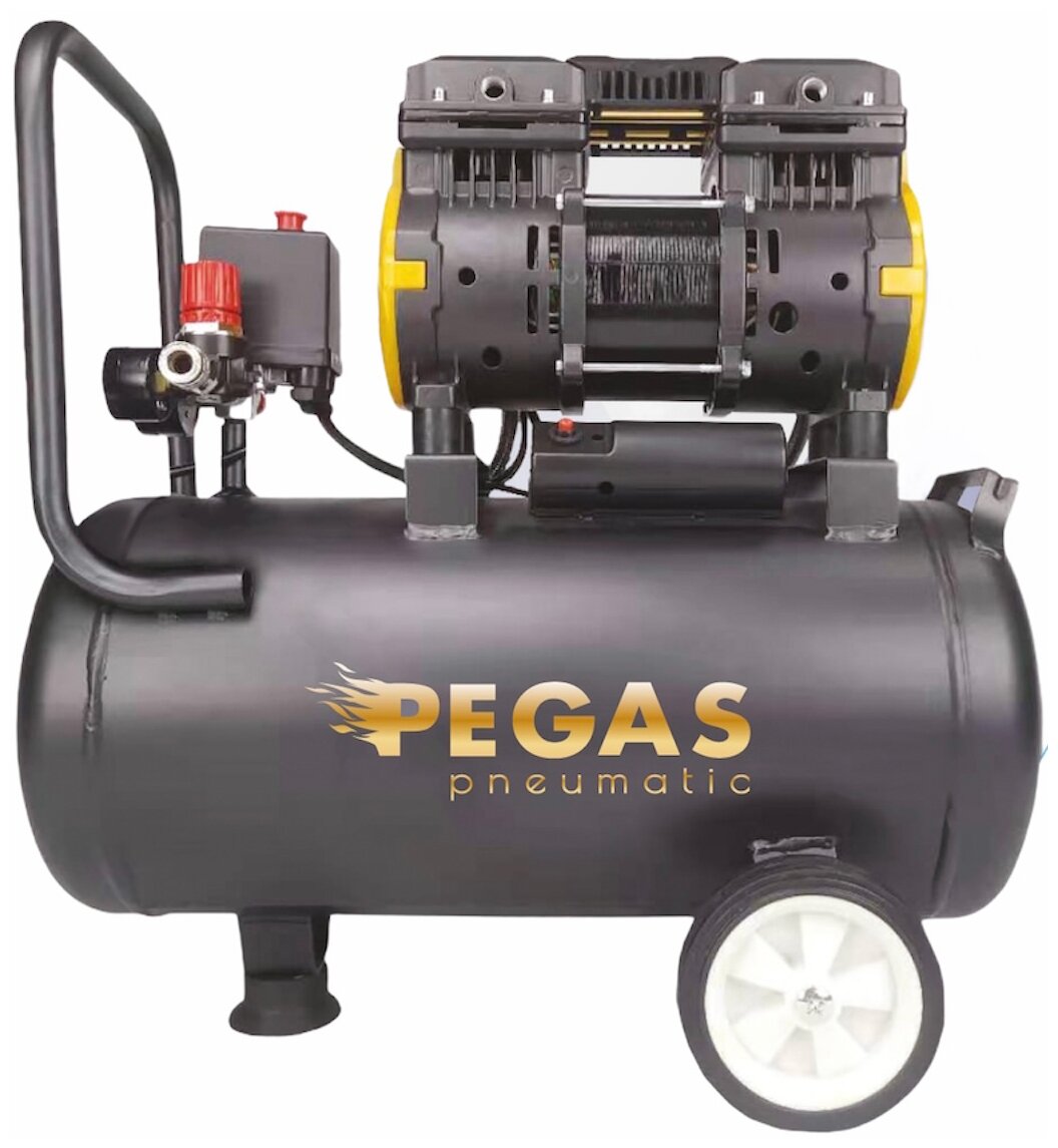 Компрессор безмасляный Pegas PG-802 25 л 1.4 кВт