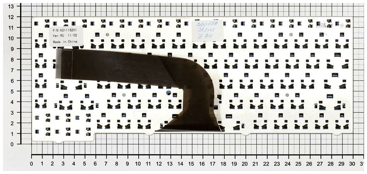 Клавиатура для ноутбука Asus Z94 A9T X50 X51 X58 черная