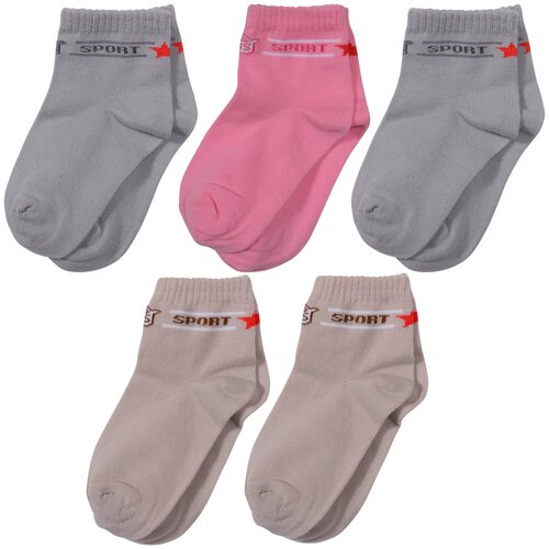 фото Комплект из 5 пар детских носков rusocks (орудьевский трикотаж) микс 3, размер 12-14