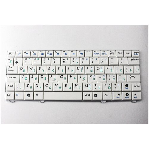 Клавиатура для Asus Eее PC 900HA S101 T91 Белая p/n: V100462BS1 RU, 0KNA-094RU01 система охлаждения для ноутбука asus eee pc s101