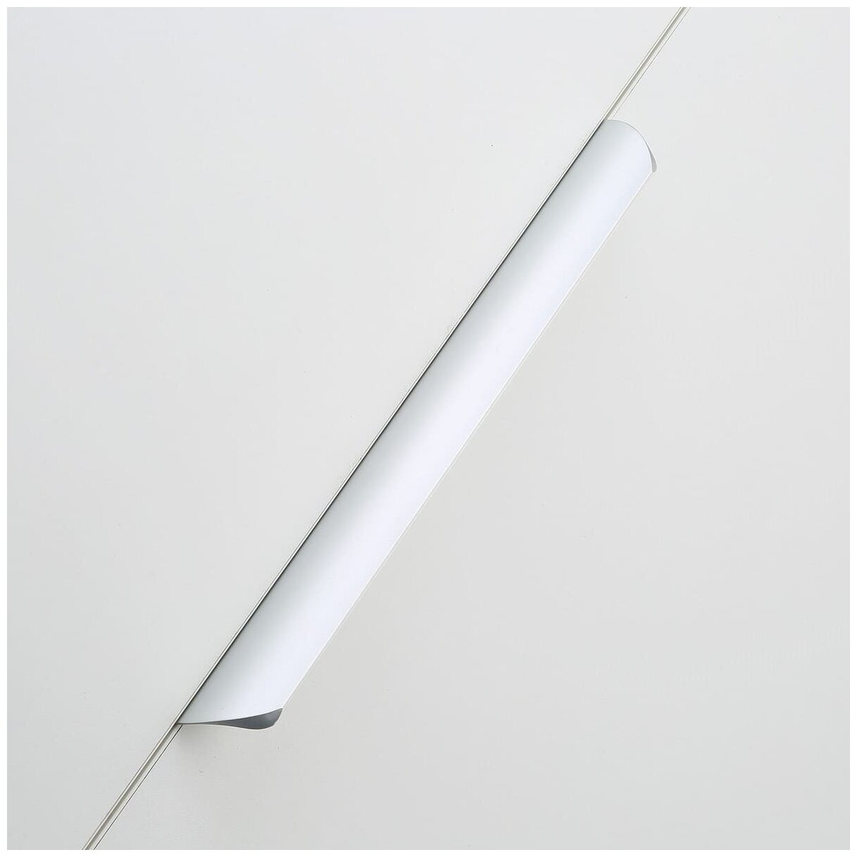 Ручка мебельная алюминиевая HEXA 192мм/225мм, алюминий - фотография № 4