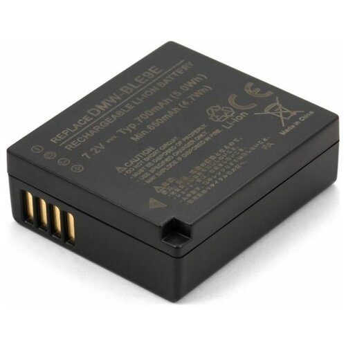 фото Аккумулятор cameronsino cs- ble9mc для panasonic leica d- lux (typ 109), panasonic lumix dmc- gf3, gf5, gf6, gx7, gx80, lx100 series cameron sino