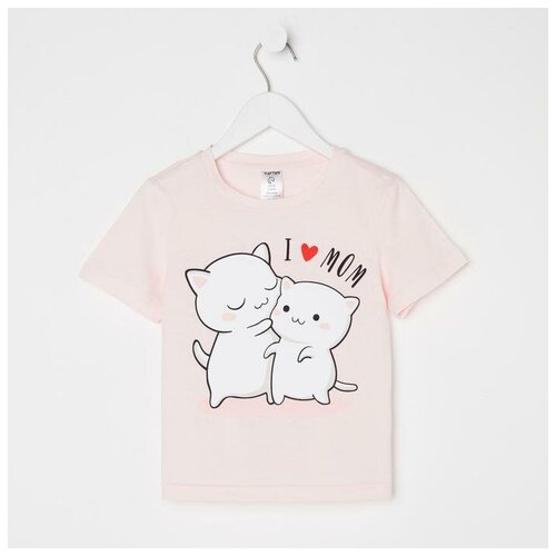 фото Футболка , размер 34, розовый promarket