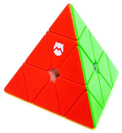 Пирамидка для спидкубинга Gan Pyraminx MG Цветной пластик