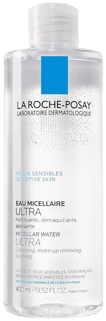 La Roche-Posay Ultra Мицеллярная вода для чувствительной кожи лица и глаз 400 мл