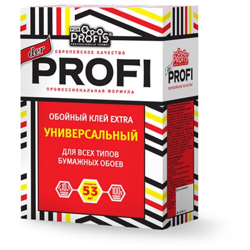 Клей для всех видов обоев der Profi Extra, 200 г