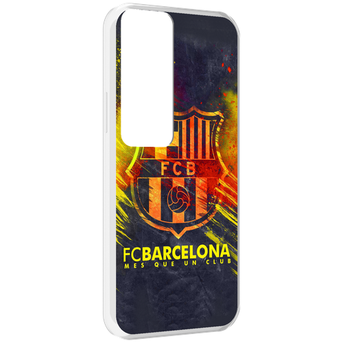 Чехол MyPads FC-Barcelona-Wallpaper-3 для Tecno Pova Neo 2 задняя-панель-накладка-бампер