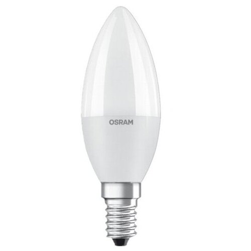 Светодиодная лампа Osram LS CLB 75 7,5W/830 220-240V FR E14 806lm 240° 15000h свеча 4058075210684