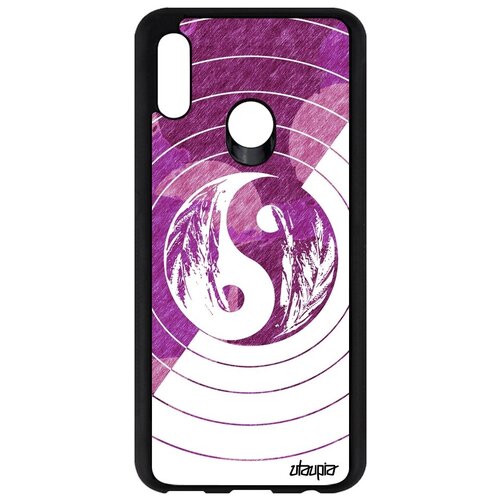фото Защитный чехол на мобильный // honor 10 lite // "инь и ян" пять стихий гармония, utaupia, фиолетовый